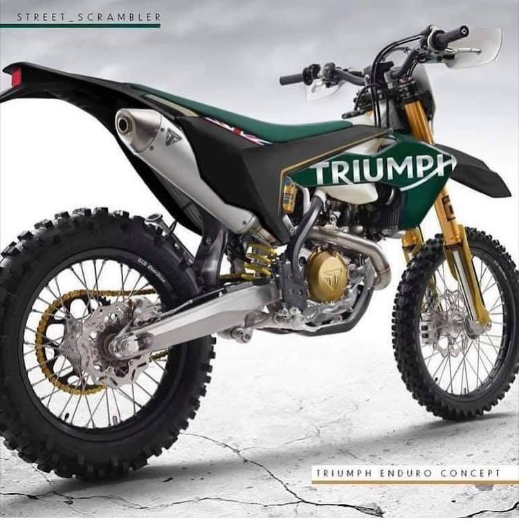 Triumph stiller team i AMA Supercross Bike powered by Motorrad