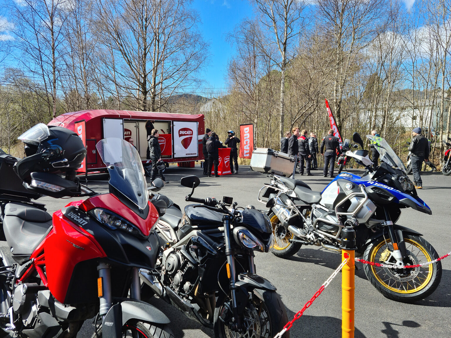 Ducati Road Show 2024: På lørdag hos Team MC Bergen som er ny Ducati ...