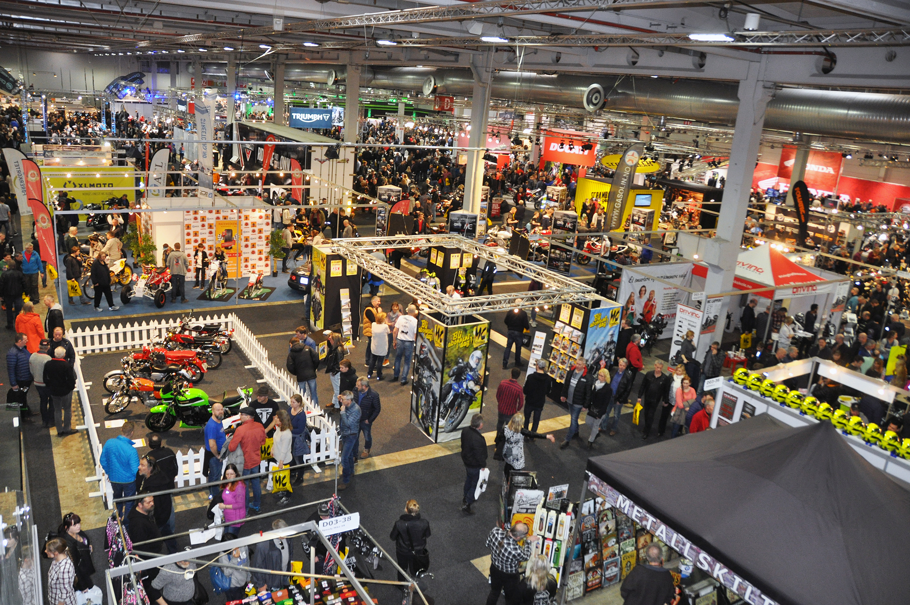 Rekordstor påmelding og forventning om over 25.000 besøkende til MC-messen i Lillestrøm!