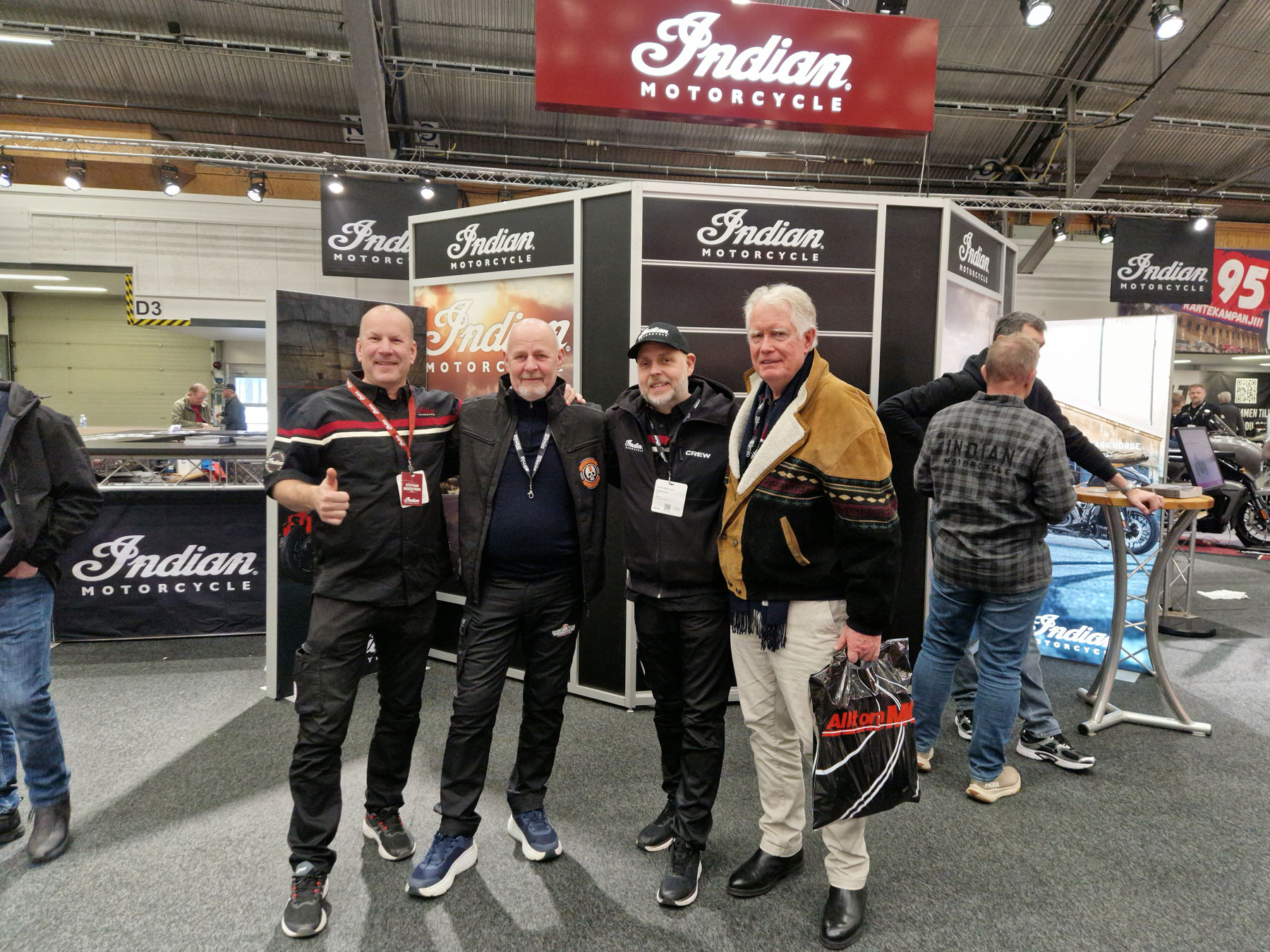 35.000 besøkende på den svenske MC-messan i Jønkøping i helgen!