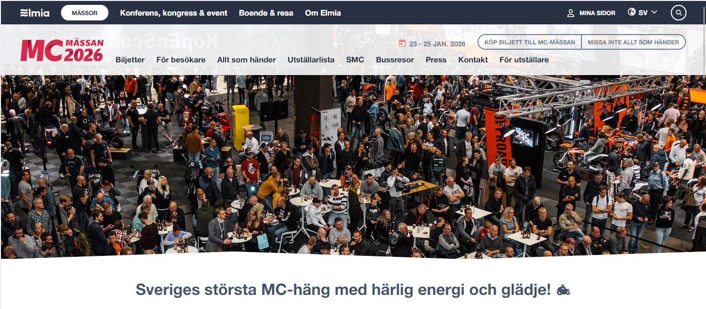 MC-messan i Jønkøping starter fredag 23. januar